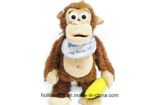 Мягкая мультяшная плюшевая игрушка-обезьянка