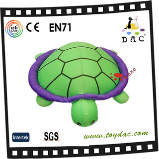 Плюшевая зеленая игрушка-черепаха