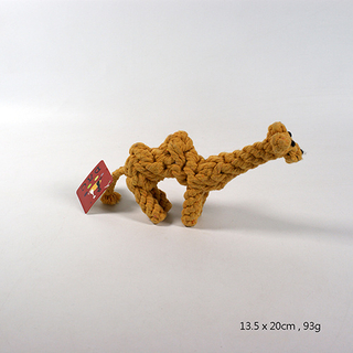 Плетеный хлопковый верблюд для собак