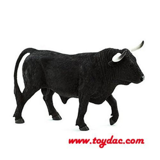 Плюшевая дикая черная корова-буйвол