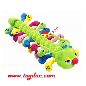 Плюшевая детская развивающая игрушка Caterpillar