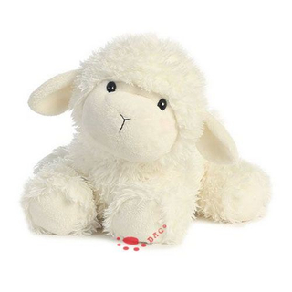 Плюшевое животное Белая овца